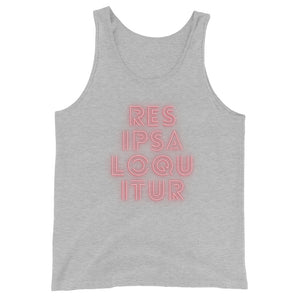 Unisex Tank Top - Res Ipsa Loquitur