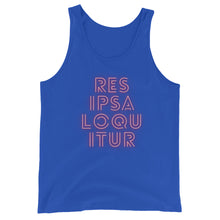 Load image into Gallery viewer, Unisex Tank Top - Res Ipsa Loquitur