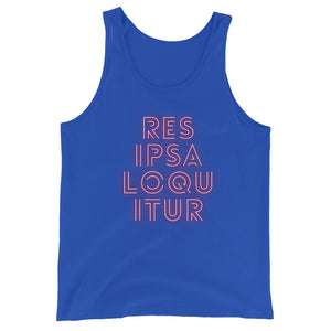 Unisex Tank Top - Res Ipsa Loquitur