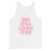 Load image into Gallery viewer, Unisex Tank Top - Res Ipsa Loquitur