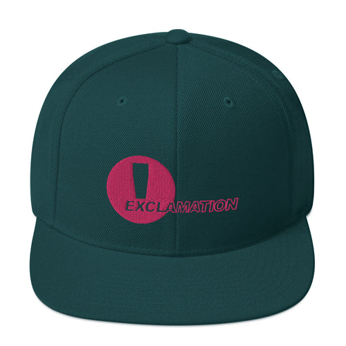 Snapback Hat - Exclamation Logo