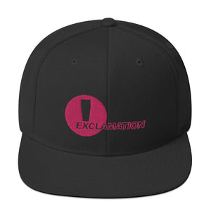 Snapback Hat - Exclamation Logo