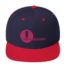 Load image into Gallery viewer, Snapback Hat - Exclamation Logo