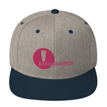 Load image into Gallery viewer, Snapback Hat - Exclamation Logo