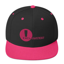 Load image into Gallery viewer, Snapback Hat - Exclamation Logo