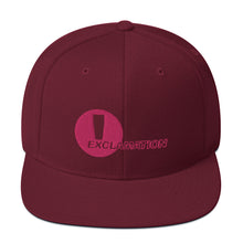 Load image into Gallery viewer, Snapback Hat - Exclamation Logo