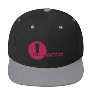 Snapback Hat - Exclamation Logo