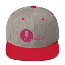 Load image into Gallery viewer, Snapback Hat - Exclamation Logo