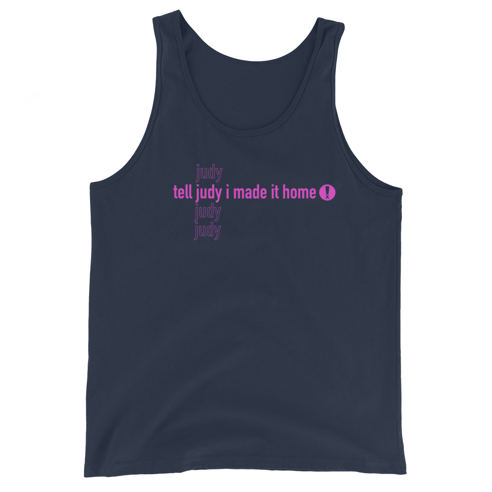 Unisex Tank Top - Message to Judy