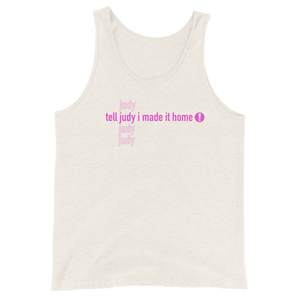 Unisex Tank Top - Message to Judy