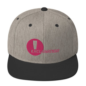 Snapback Hat - Exclamation Logo