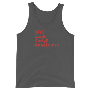 Unisex Tank Top - Isis, Liza, Kurty, AnneLouise.