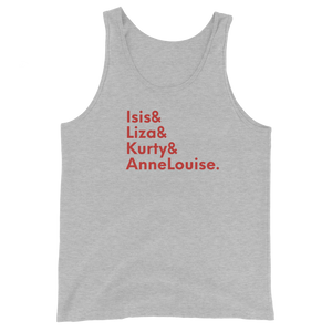 Unisex Tank Top - Isis, Liza, Kurty, AnneLouise.