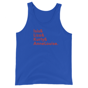 Unisex Tank Top - Isis, Liza, Kurty, AnneLouise.